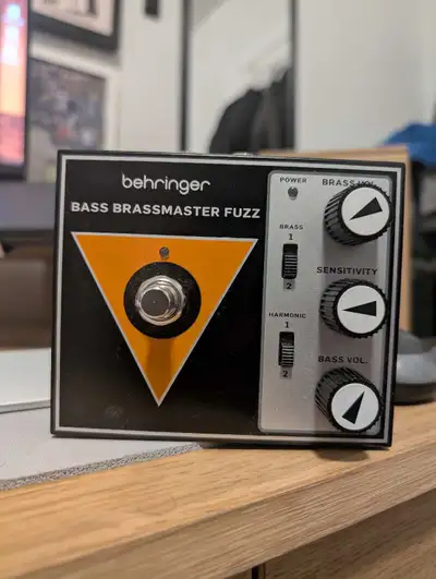 Behringer Brassmaster Bass Pedal, View more