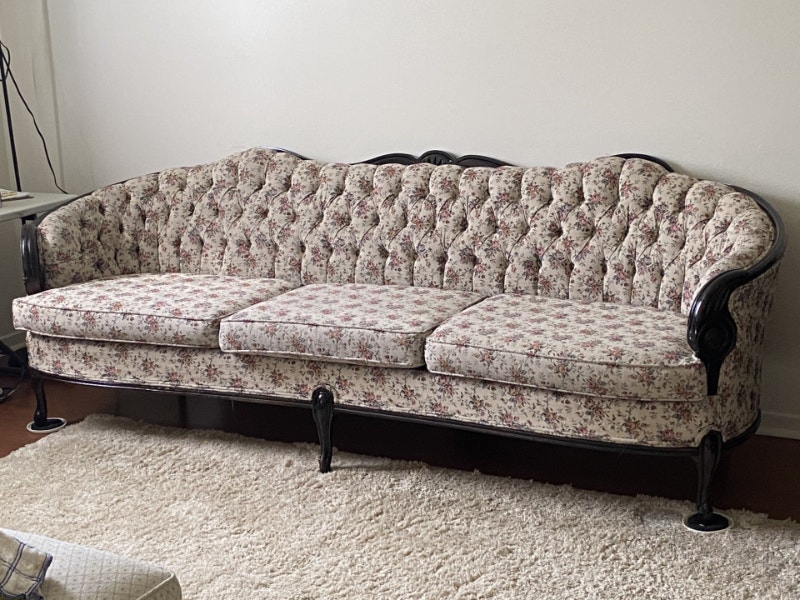 chesterfield and chair FREE Couches & Futons Cape Breton Kijiji