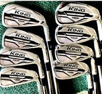 Cobra King MIM forged cavity 8 pcs regular graphite