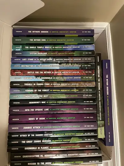 Mark Cheverton Minecraft Books, View more