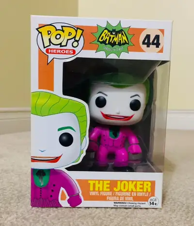BATMAN CLASSIC TV SERIES “THE JOKER” FUNKO POP! HEROES, View more