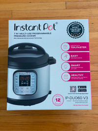 Instant Pot Duo Pressure Cooker (new)