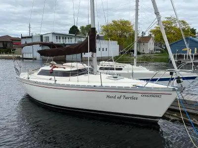 A well-designed compact cruiser offering generous interior space for a couple or small family. The l...