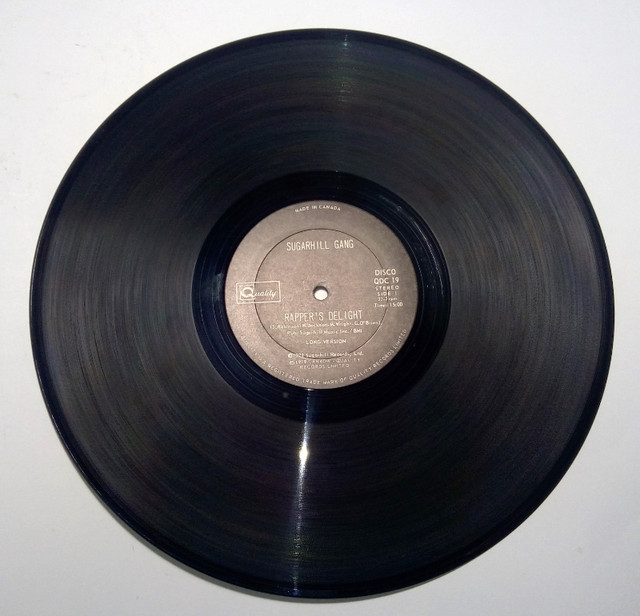 Sugarhill Gang " Rapper's Delight " Vintage Vinyl LP in Arts & Collectibles in City of Toronto - Image 2