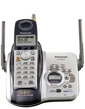 Panasonic 5.8 GHz digital cordlessKX-TG5634 5.GHZ home PHONE in Home Phones & Answering Machines in City of Toronto - Image 2
