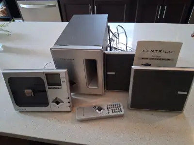 CENTRIOS STEREO SYSTEM - CD player, FM radio $49 OBO, View more