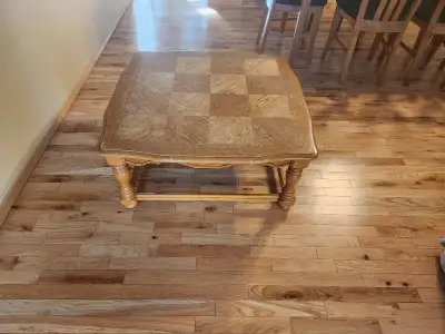 Oak coffee table, View more