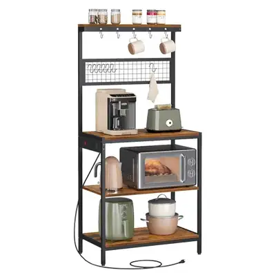 VASAGLE BAKERS RACK W/CHARGING STATIONS, View more