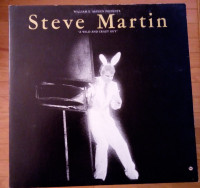 Vintage  Steve Martin Classic " A Wild and Crazy Guy " Vinyl LP