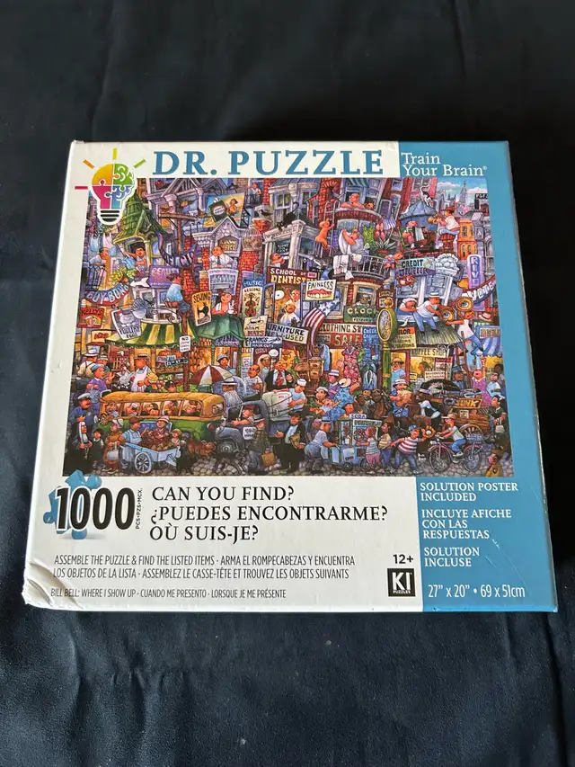 Jigsaw Puzzle - Dr. Puzzle 1000 pieces in Toys & Games in City of Toronto - Image 2