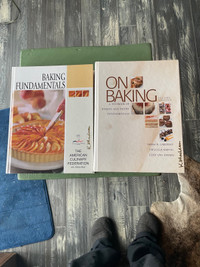 Two baking textbooks