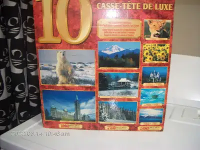 Boîte contenant 10 casse-tête, View more