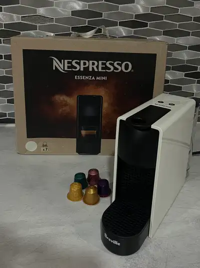 Hello! I am selling a brand new Nespresso Essenza Mini. I am asking $80 but you are welcome to send...