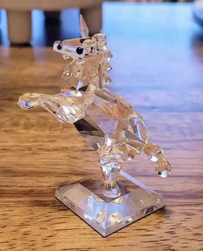Crystal unicorn figurine. High quality crystal, in excellent condition. No scratches or chips. If in...