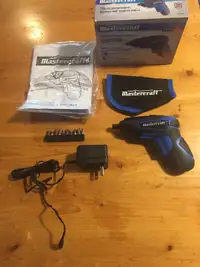 Mastercraft Compact Cordless Screwdriver Kit