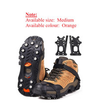 BRAND NEW-Ice cleats for shoes/boots (stainless steel spikes - M