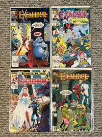 Excalibur Comic Book Lot of 16 Issues Marvel Comics