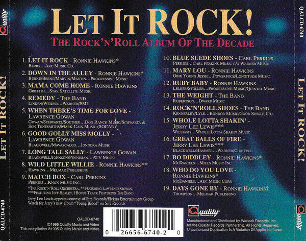 Let It Rock! The Rock'N'Roll Album Of The Decade CD in CDs, DVDs & Blu-ray in Hamilton