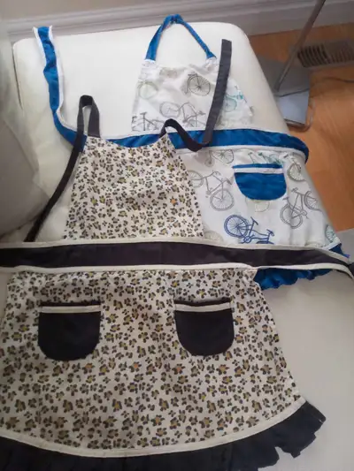 $3 all 2 toddler , young kid aprons, View more