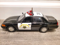 1:18 Diecast Motor Max Police Car Ford Crown Victoria No Box 1