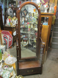 1980s BEDROOM DRESSING MIRROR ON STAND $200 CABIN DECOR