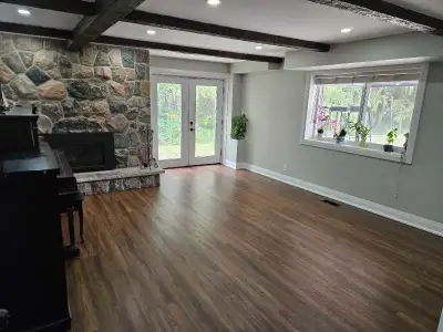 3 Bedroom 2 Level Apartment $2300 per month and 50% utilities Features: • 3 Bedrooms & 2 Full Washro...