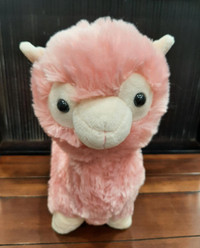 10.5" Pink Llama Plush