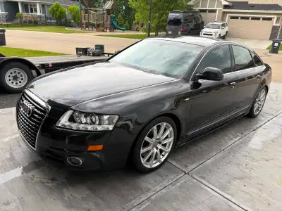 For sale 2010 Audi A6 S-Line, REBUILT TITLE, Just passed inspection, had minor damage to bumper That...