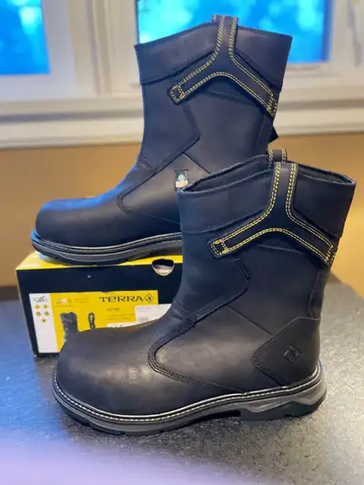 New Size 11 Terra Patton Wellington Aluminium Toe Safety Boot, View more