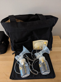 Medela breast pump and accessories