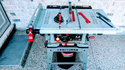 10 in.  CRAFTSMAN  3 HP. TABLE SAW., View more