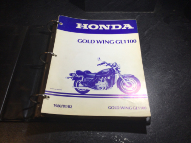 1980-1982 Honda Gold Wing GL1100 Motorcycle OEM Service Manual in Non-fiction in Parksville / Qualicum Beach - Image 2