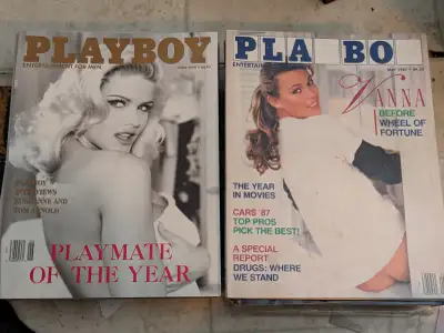 Lot of 21 PLAYBOY Magazine Back Issues (1984-2007), View more