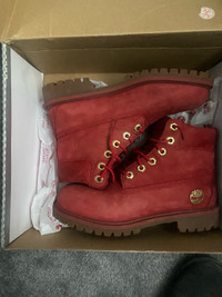 Red Timberland Boots LIMITED EDITION 