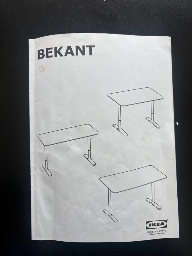 IKEA Bekant Table in Desks in City of Toronto - Image 3