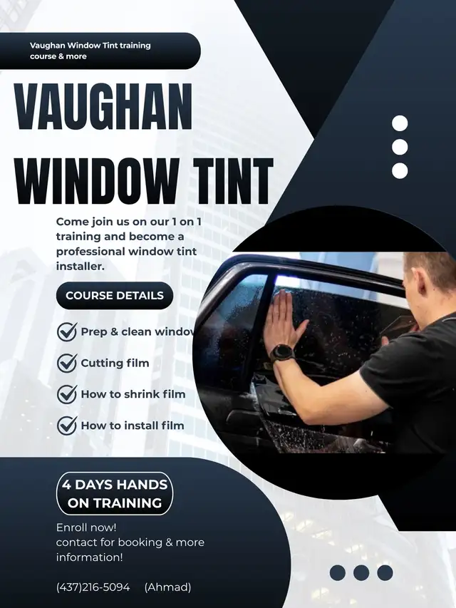 Professional Window Tint Training - learn a profitable skill567882823563356161