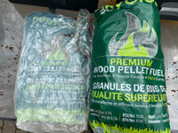 FREE - REUSE Thick Plastic 40kg Wood Pellet Bags (Empty)