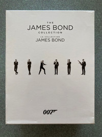 The James Bond Collection 007 EUC 24 film bluray box set
