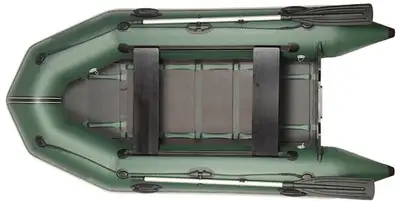 IN STOCK! Available Colours: Light Grey, Green, Blue Inflatable boat CRB BT-290DB is two-person moto...