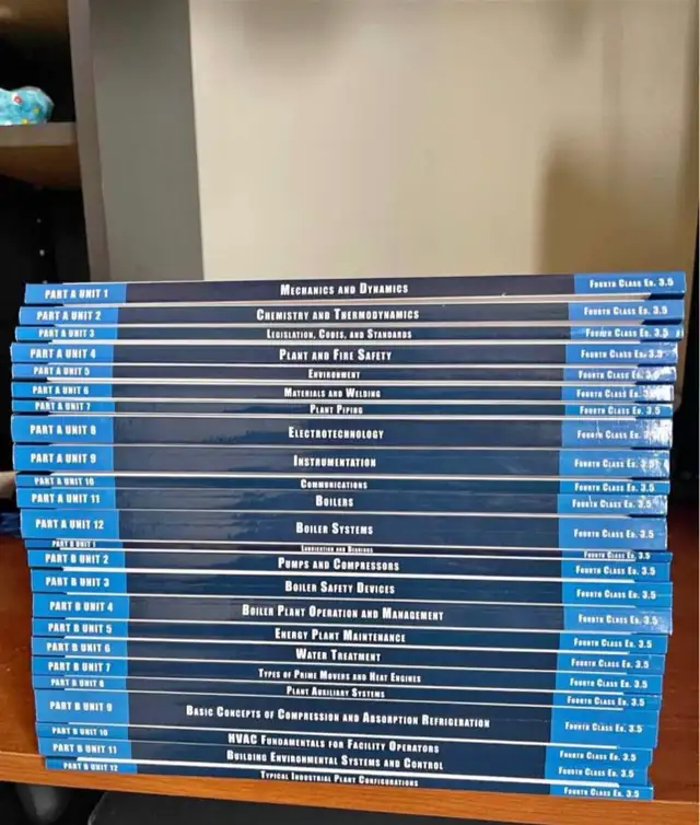 PanGlobal 4th Class Power Engineering – Part A & B Books (PDF)