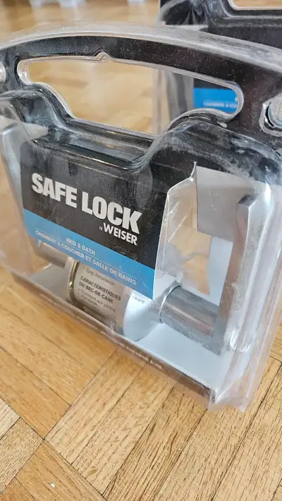 Weiser Safe Lock Door Handle - Poignée de porte Weiser Safe Lock, View more