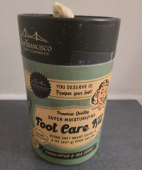 BRAND NEW - Foot Care Kit - Night Socks and Cream - Great Gift!!