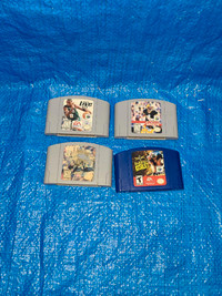Nintendo 64 games for 15 each.