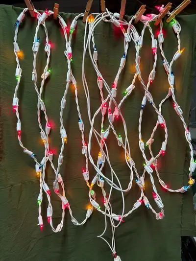 Over 24’ long Christmas Lights, View more
