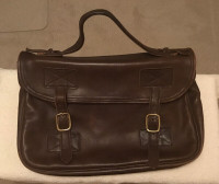 Leather brief case (bag)