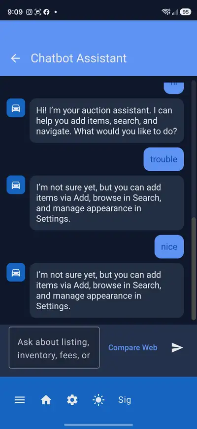 Android beta testers wanted for AutoAuction, View more