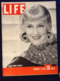 Life February 13, 1939 Norma Shearer