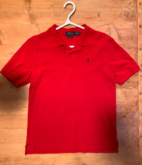 Ralph Lauren Polo Shirt - Red, Kids XL