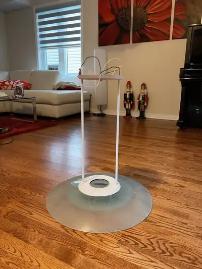 Large modern light fixture 23” in diameter - no damage, View more