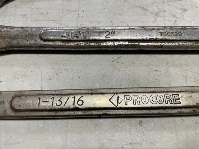 Large Misc Wrenches 1-13/16 to  2-3/1663234832099075124